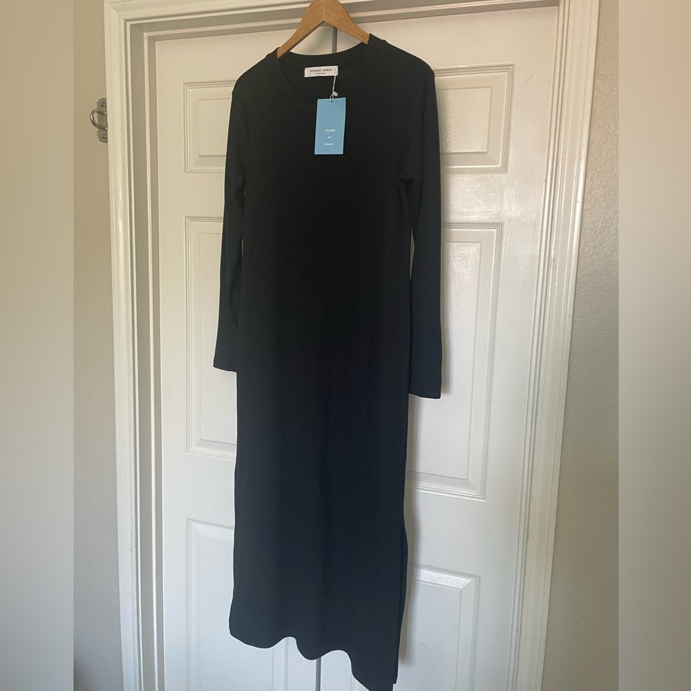 Sonnet James, Alexa Dress, Black NWT